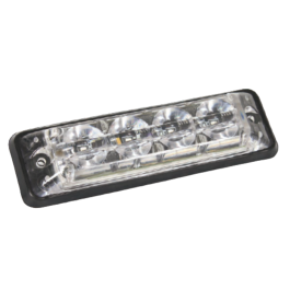 Van Master VMGLED4SL 12-24V R65 Low Profile 4 LED Amber Warning Light PN: VMGLED4SL